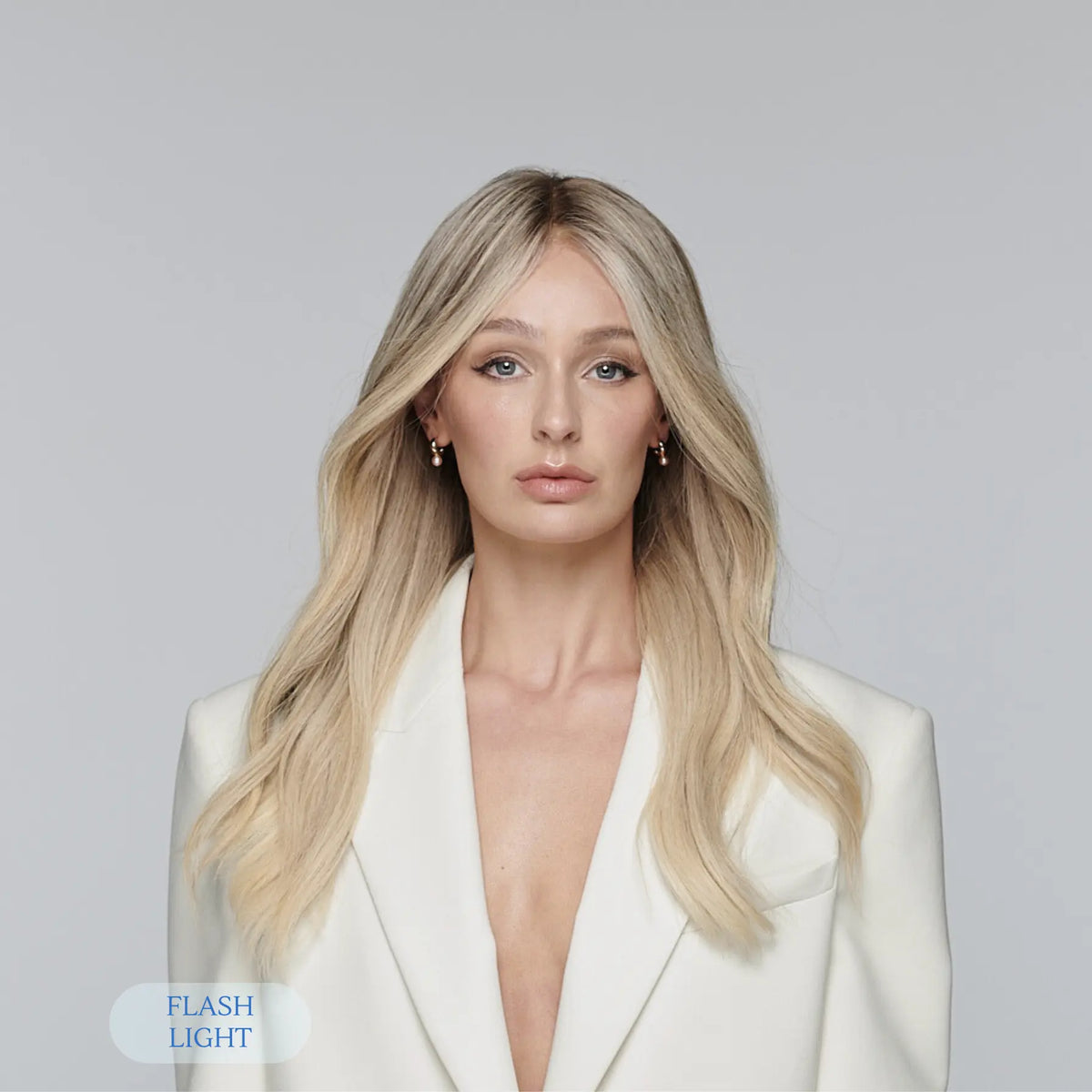 Low Key Ash Blonde Human Hair Wig | Luxury Lace Top | 20 Inch