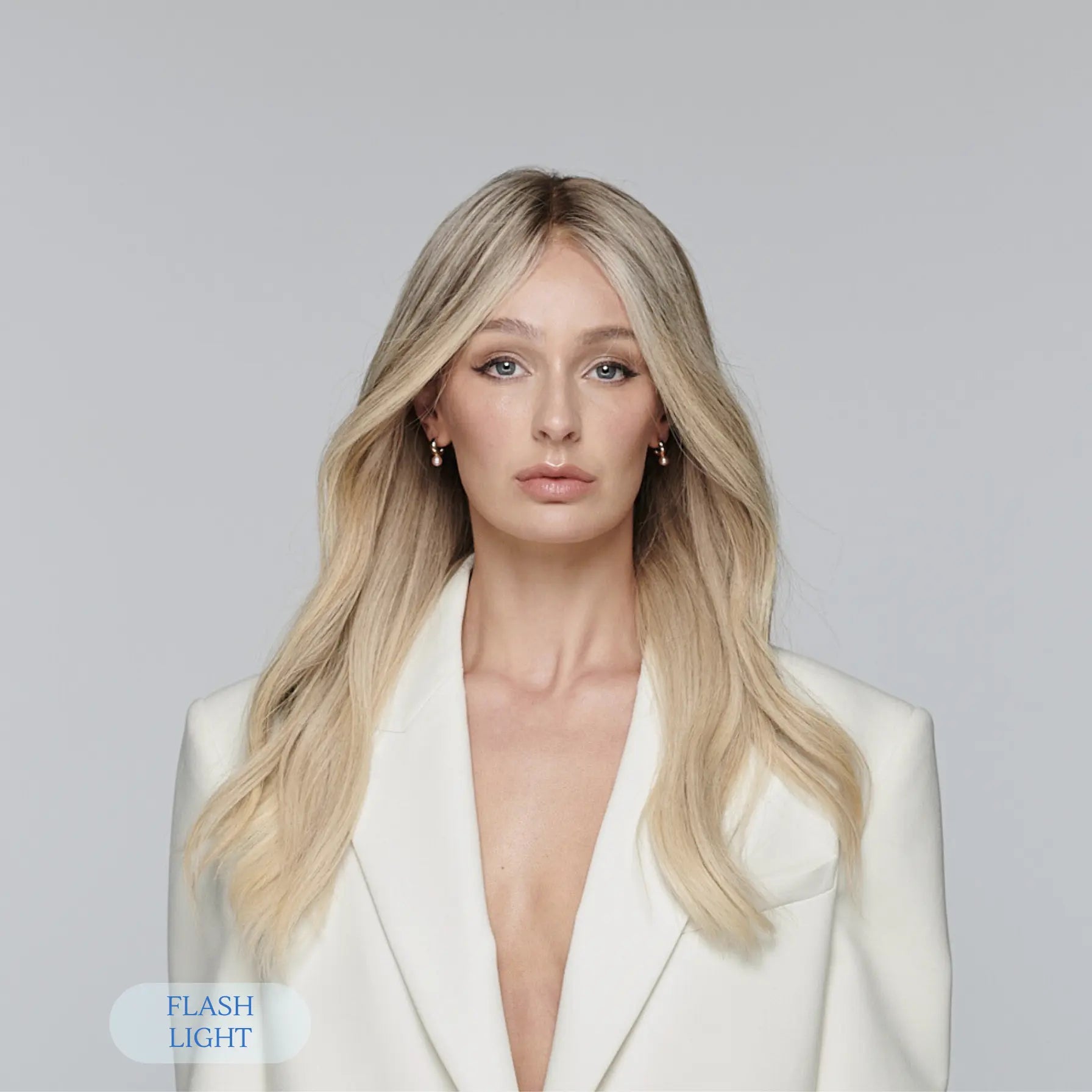 Low Key Ash Blonde Human Hair Wig | Luxury Lace Top | 20 Inch