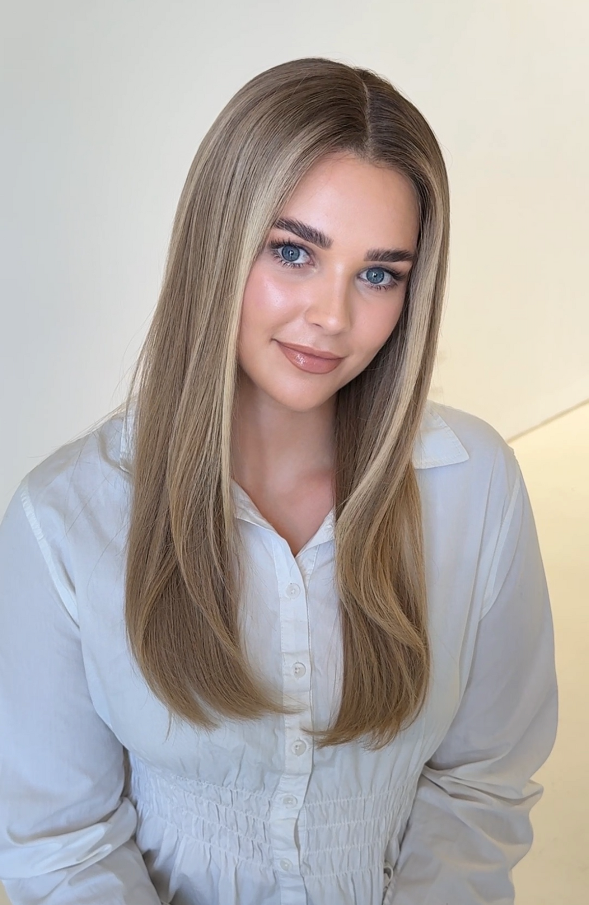 The Sydney | Dark Suede Blonde Human Hair Wig