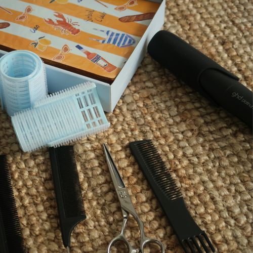 Style the lace front wig at your place 