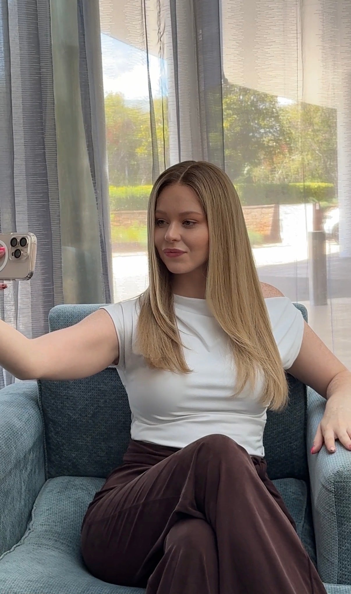 The Sydney | Dark Suede Blonde Human Hair Wig